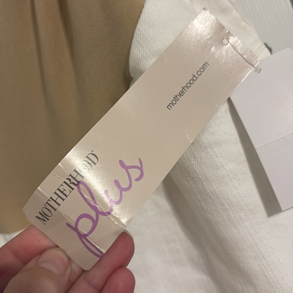 Motherhood Maternity White Jeans - Picture 2 of 5